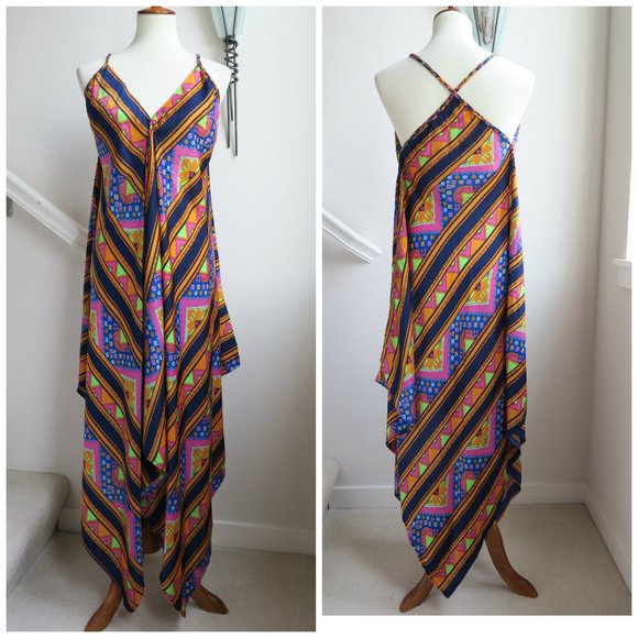 Romeo & Juliet Couture Dresses & Skirts - Romeo & Juliet Handkerchief Hem Maxi Dress